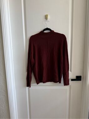 Bloomingdale's Cashmere Turtleneck Sweater - Deep Wine